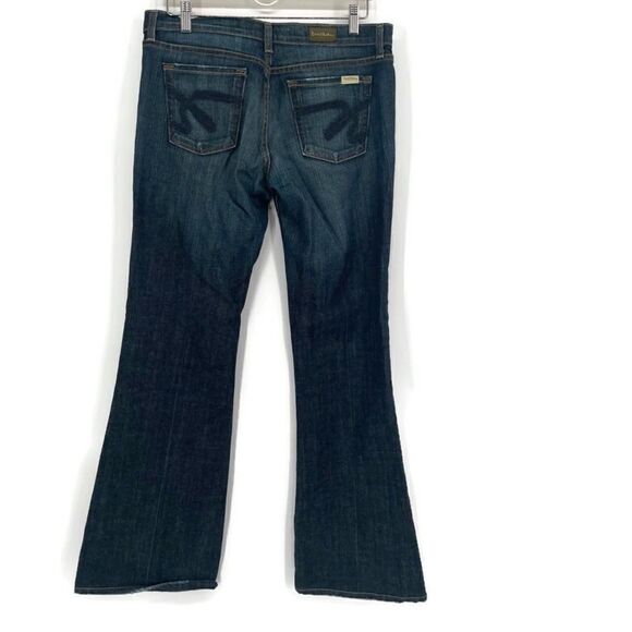 David Kahn Nikki Mid Rise Bootcut Dark Wash Bootcut Jeans - Picture 2 of 7